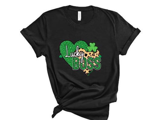 “Lucky Boss” St.Patrick’s Day Tshirt