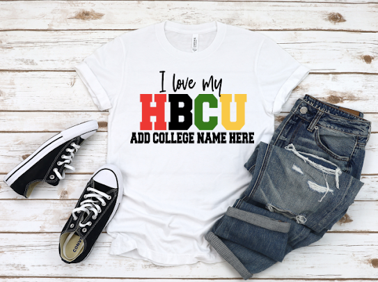 “Love My HBCU” Custom Tshirt