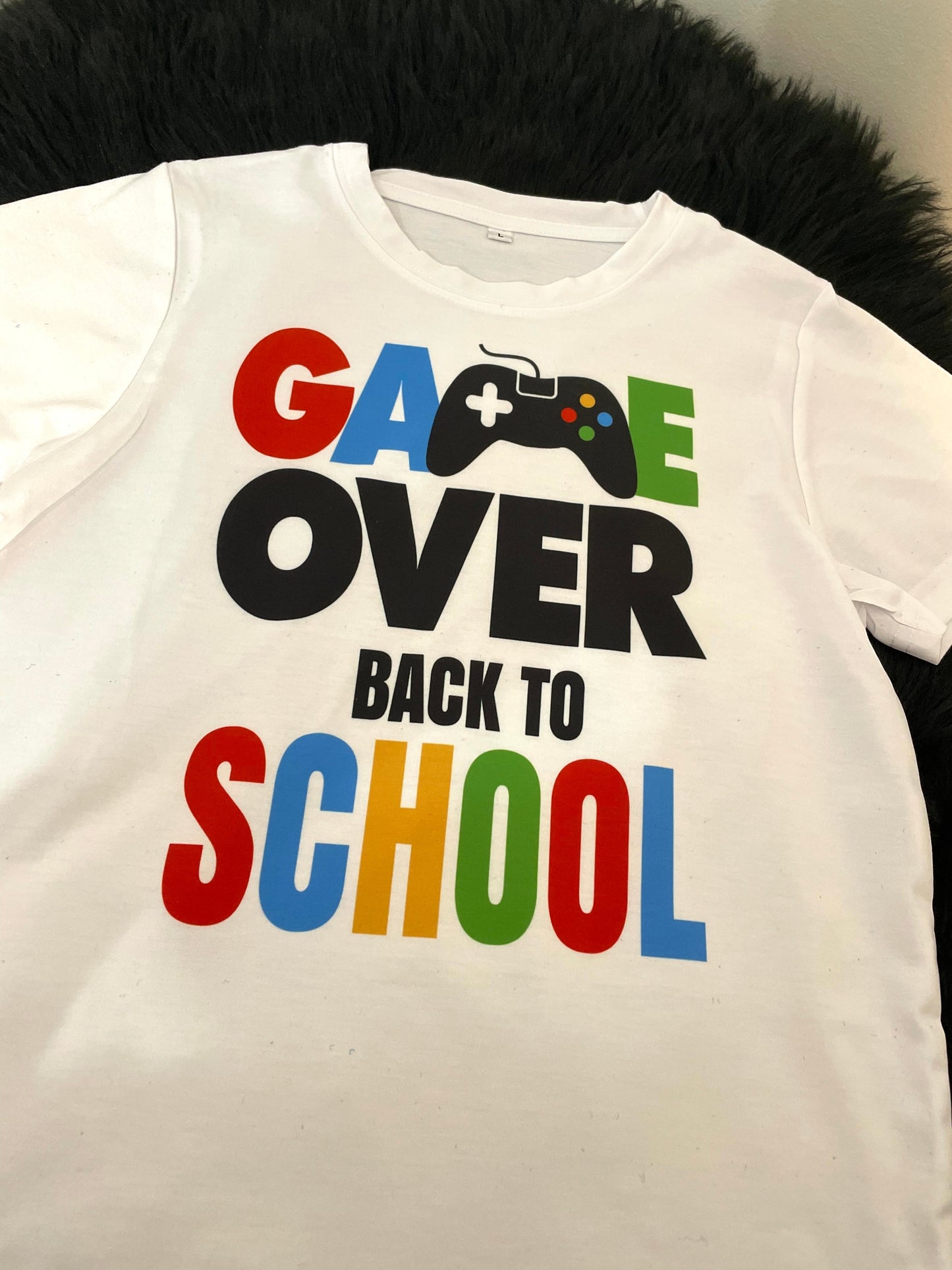 "Game Over Back To School"  Tshirts