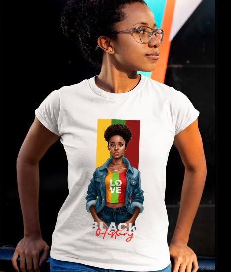 Black History Love Tshirt