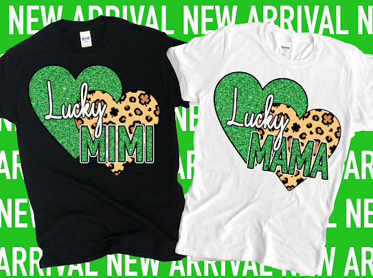 Mama & Mimi St.Patrick’s Day Tshirts