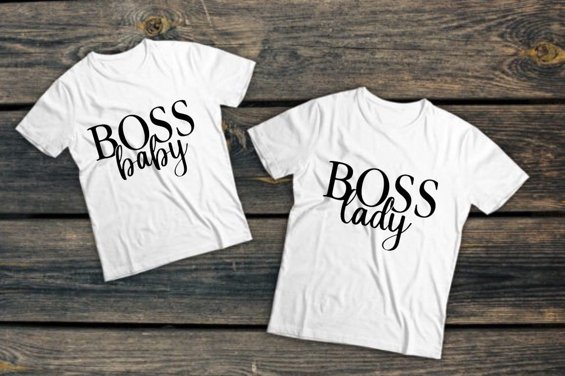 Mama & Daughter Boss Tshirts