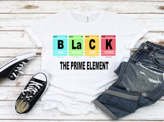 Prime Element Black History Tshirt