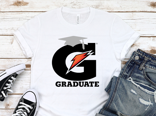 Graduate Gatorade Themed Tshirt