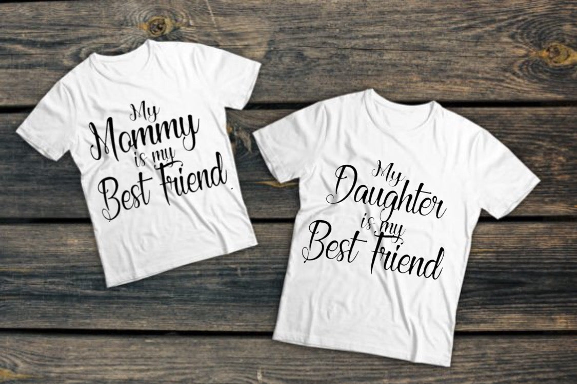 Mama & Daughter Bestfriend Tshirts