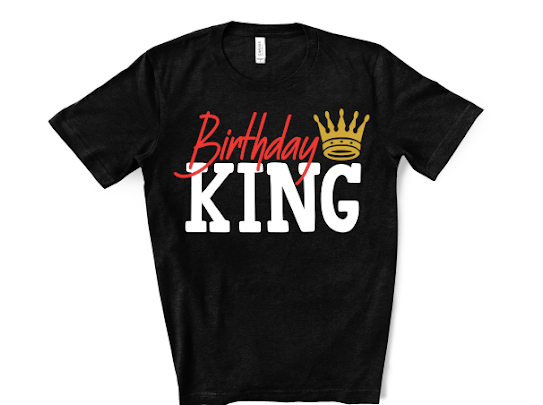 Men’s Birthday King Tee