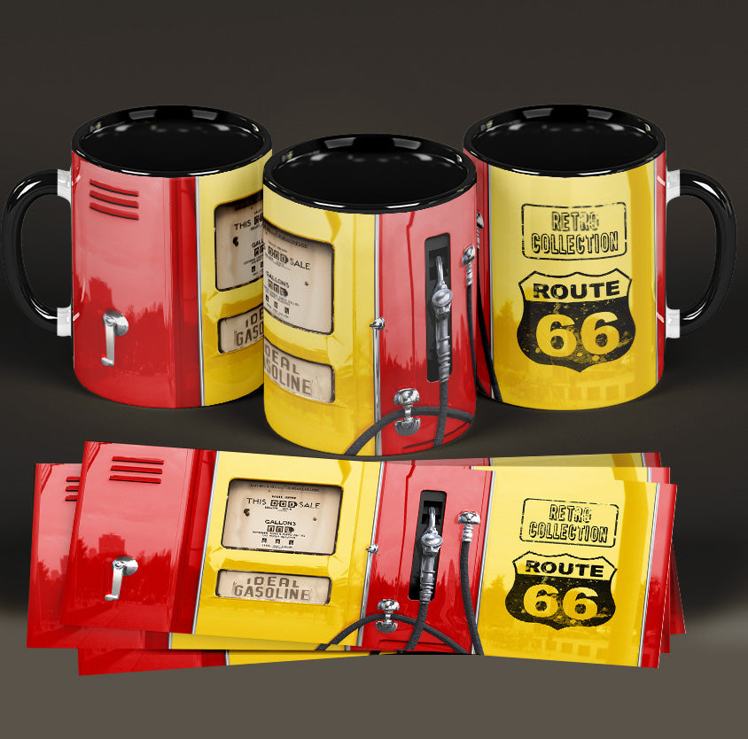 Gas Pump Themed Mug’s