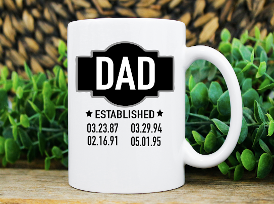 Dad Established Mug