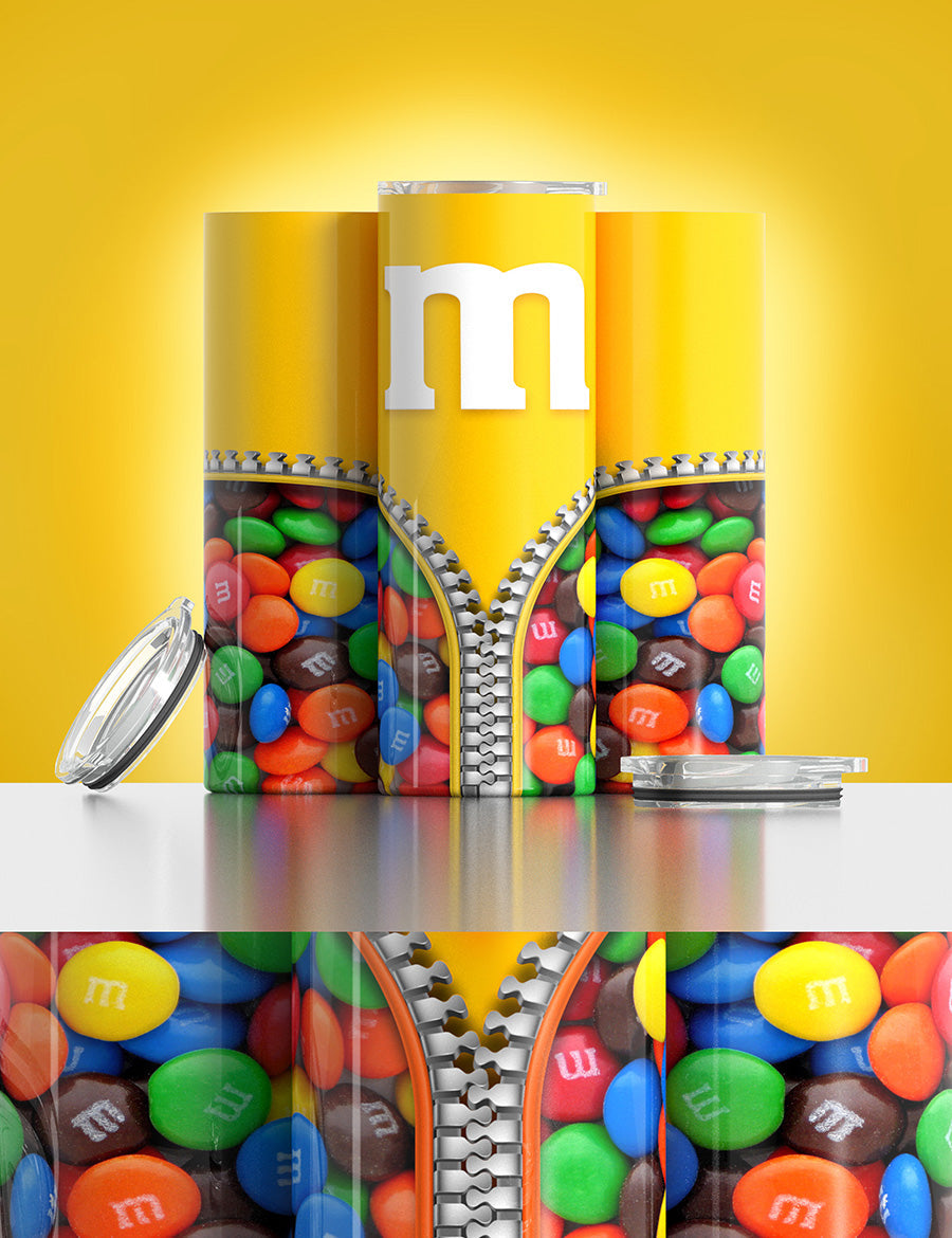 M&M’s Themed Tumblers