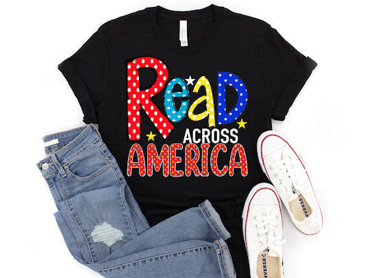 Read Across America Teacher Tshirt