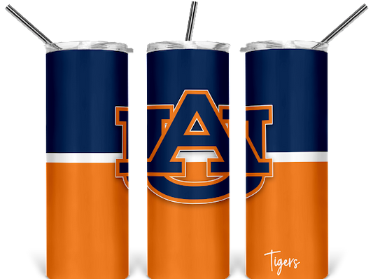 Aubie University Styled Tumbler