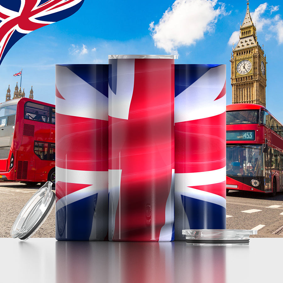 United Kingdom Flag Tumbler