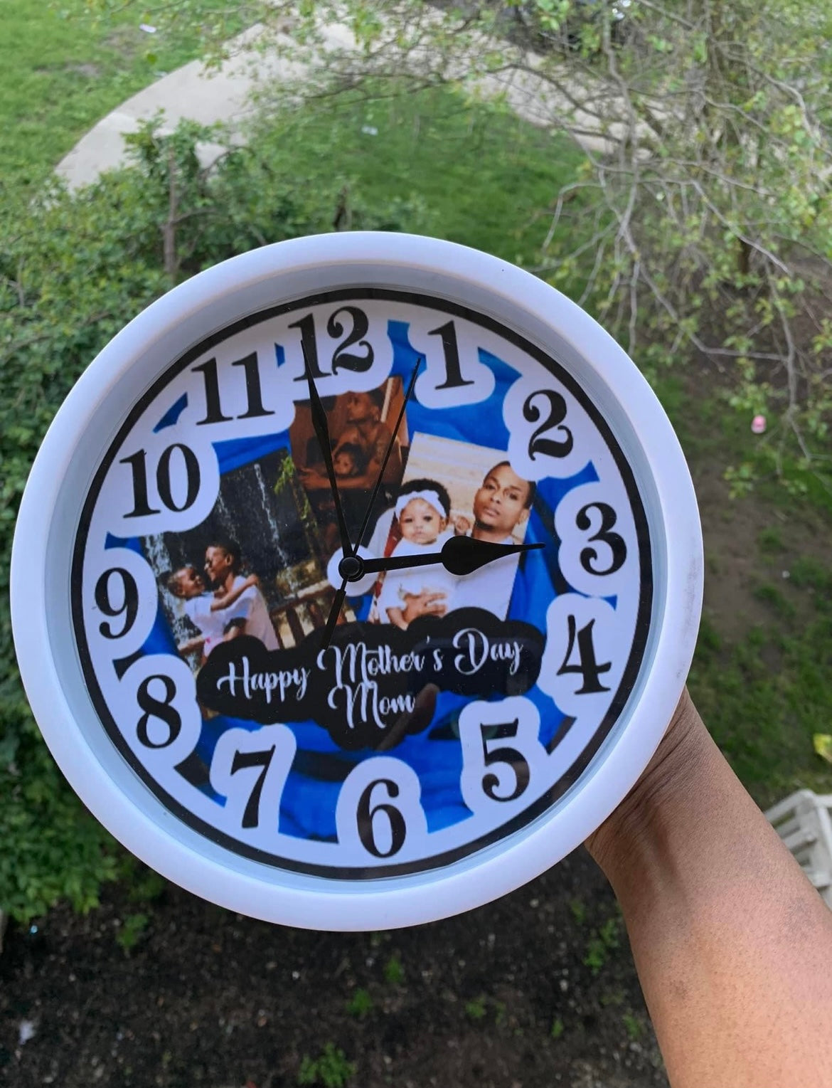 Custom 3 Image Clock