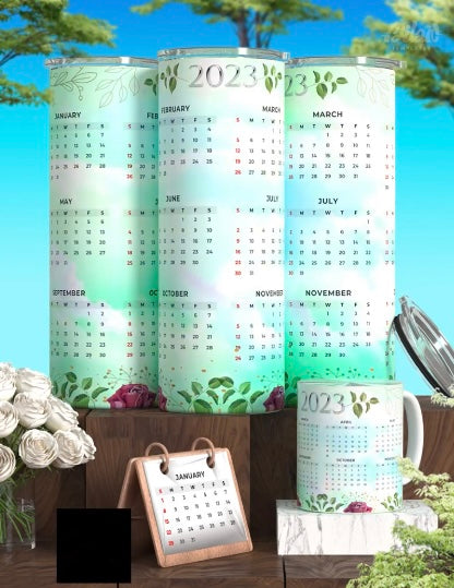 2023 Calendar Tumblers Only