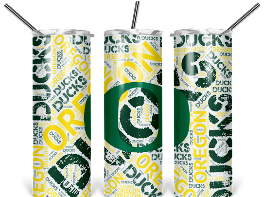 Oregon University Ducks Tumbler