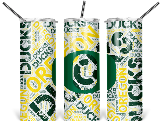 Oregon University Ducks Tumbler