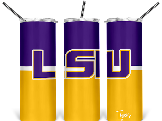 Louisiana State University Styled Tumbler