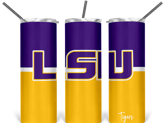 Louisiana State University Styled Tumbler