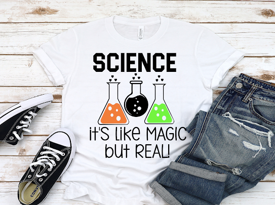 Science Is Like Real Magic Teachers Tshirts