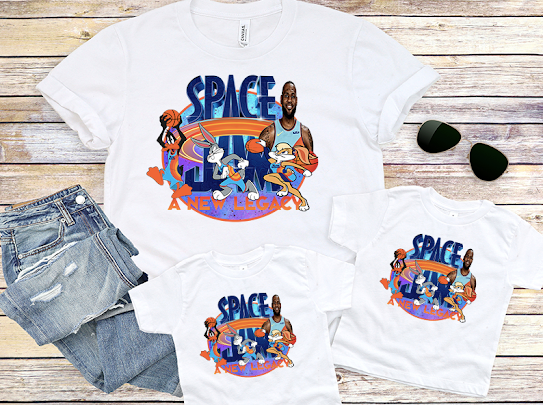 Space Jam Family Tshirts