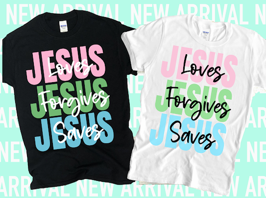 “Jesus Loves” Tshirts