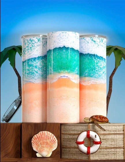 Beach Themed Tumblers