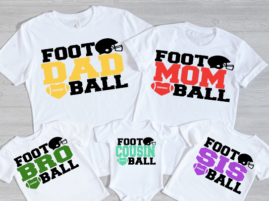 Football Family Tshirts