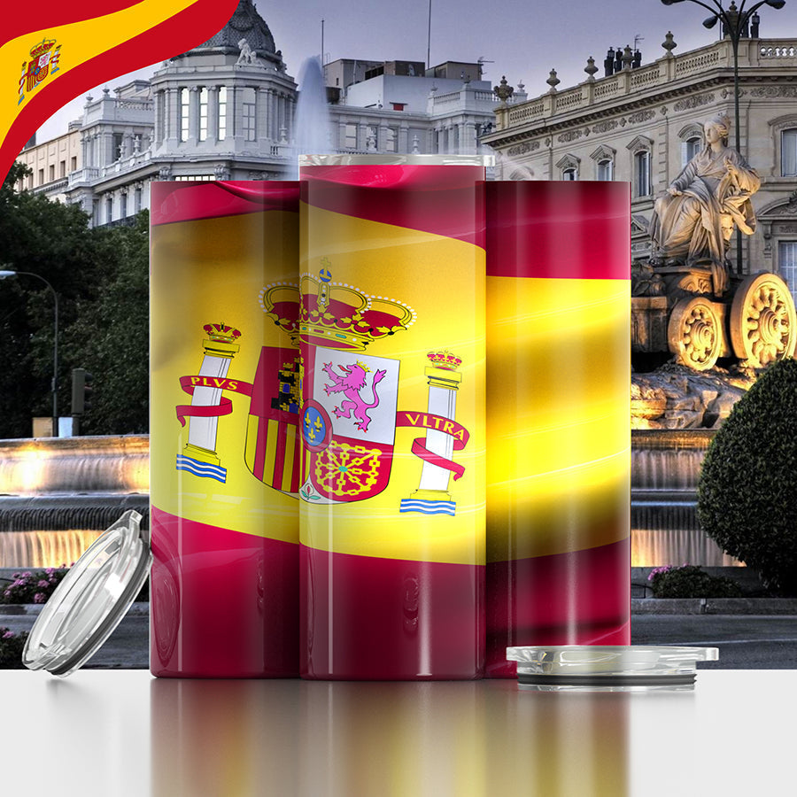 Spain Flag Tumbler