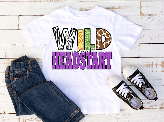 “Wild About.." School Tshirts