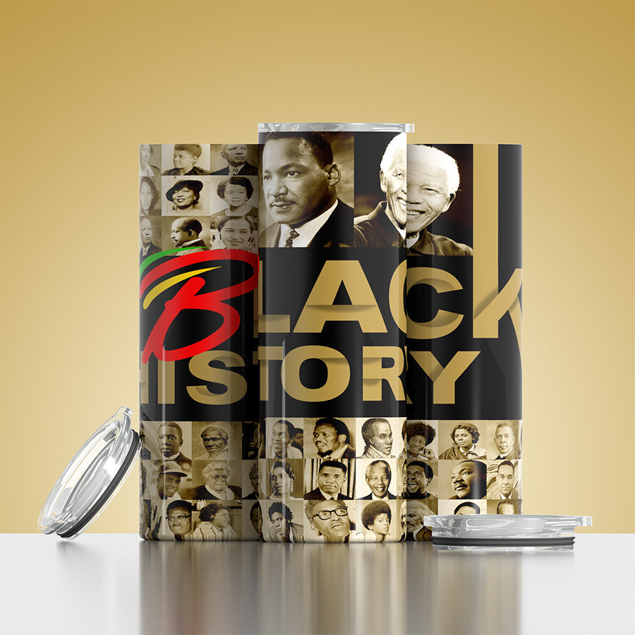 Black History Inspired Tumbler