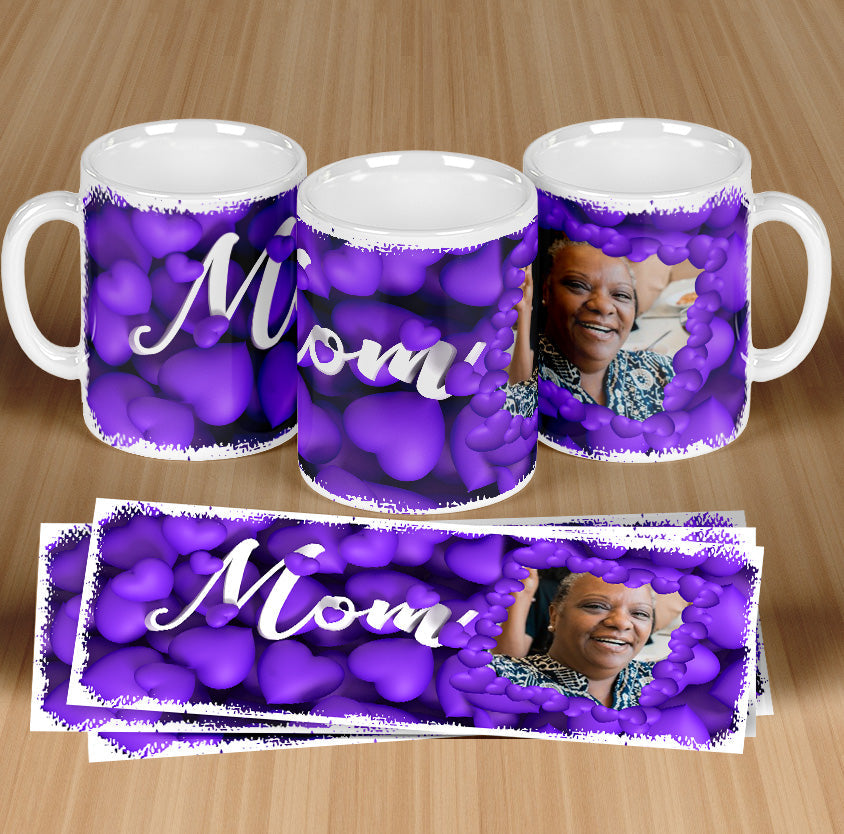 Mom’s Heart Filled Mother's Day Mugs