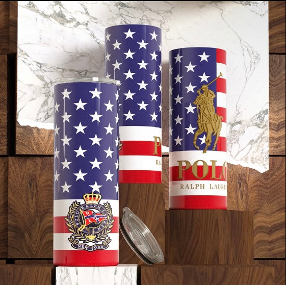 USA Polo Themed Tumbler