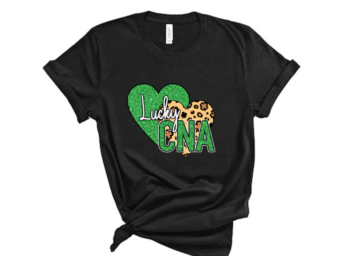 Lucky CNA Nurse St. Patrick’s Day Tshirt