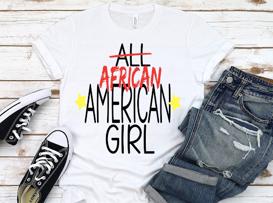 African American Girl Juneteenth Tshirt