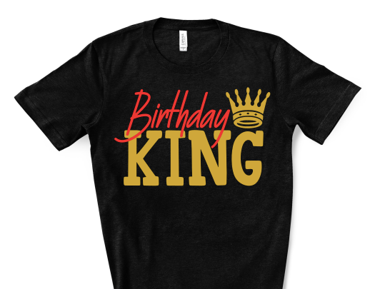 Men’s Birthday King Tee