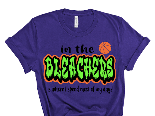 “Spend Most Days On The Bleachers” Tshirts