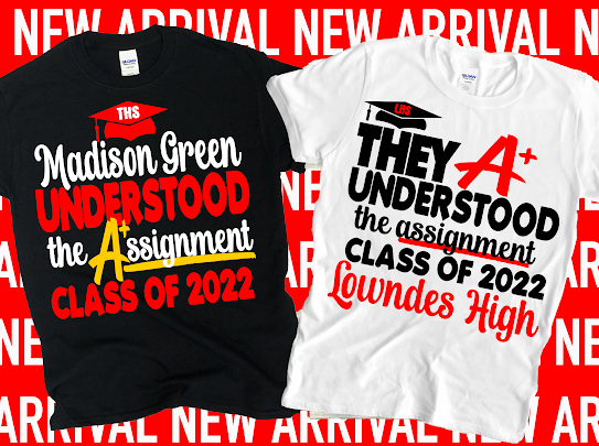 Custom “Understood The Assignment” Tshirts