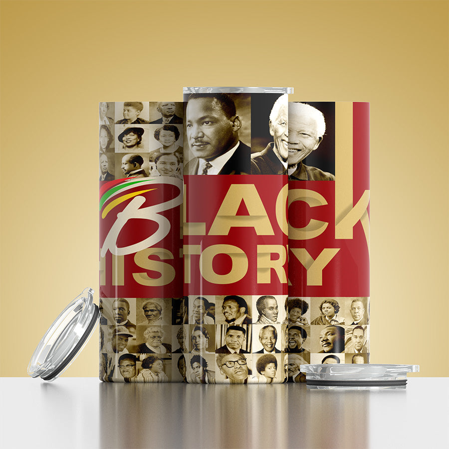 Black History Inspired Tumbler