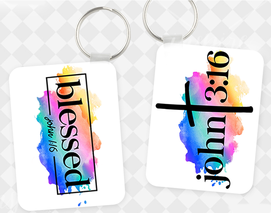 Inspirational Scriptures Keychains