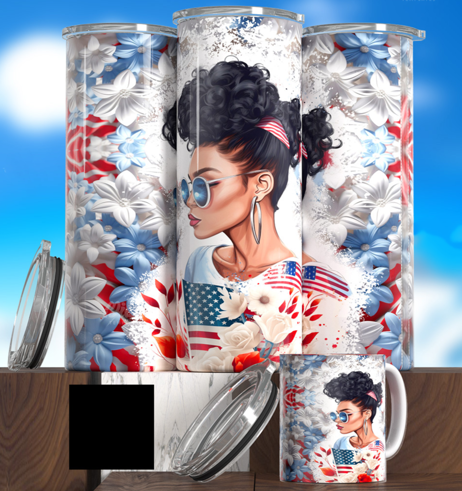 Women 4th Of July Tumblers