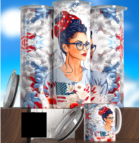 Women 4th Of July Tumblers