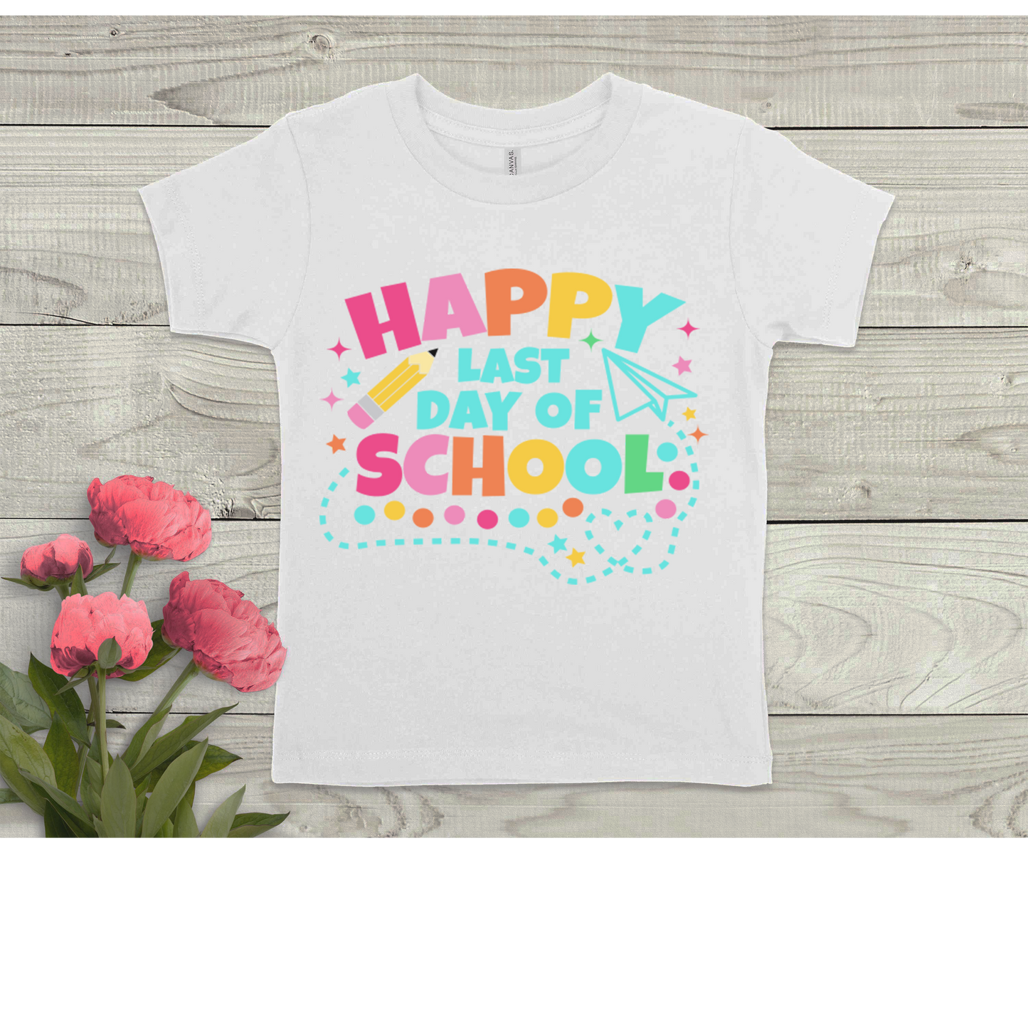 "Happy Last Day Of School" Kids Tshirts