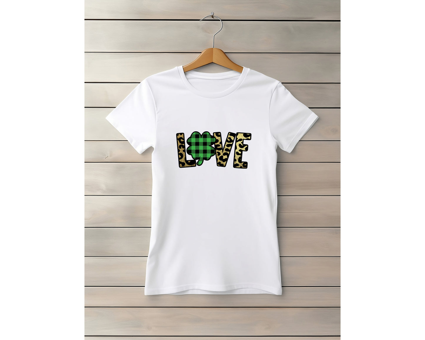 Little Girls "Love" St.Patricks Day Tshirt