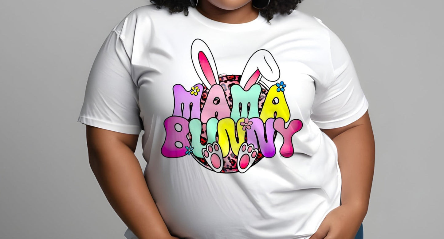 "Mama Bunny" Easter Tshirt