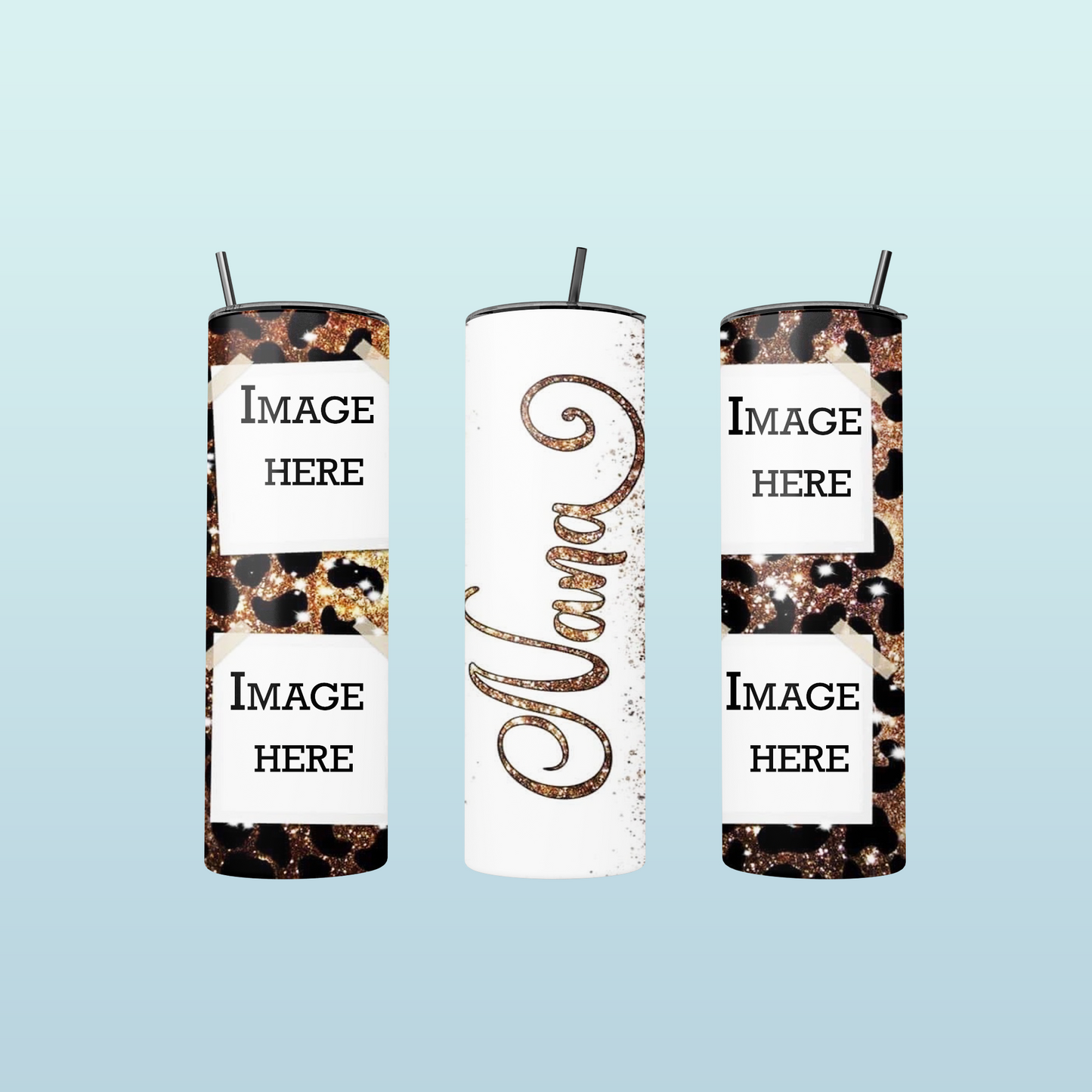 Mama Custom Image Tumbler