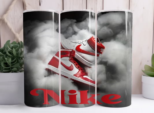 Men's Red & White Nike Tumbler