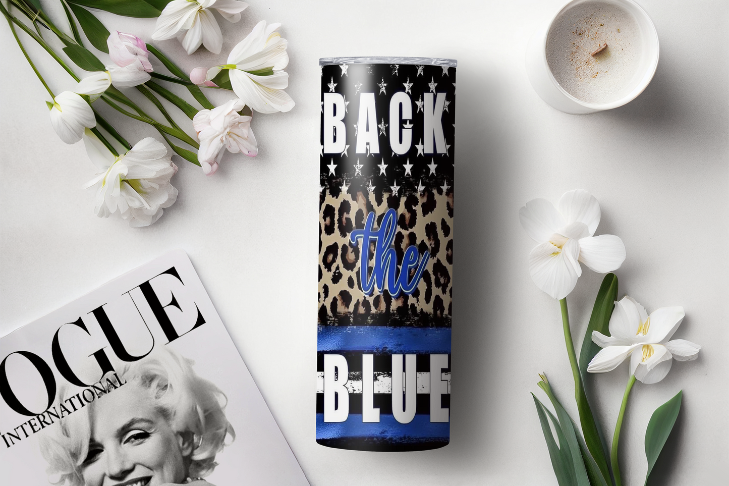 "Back The Blue" Tumbler