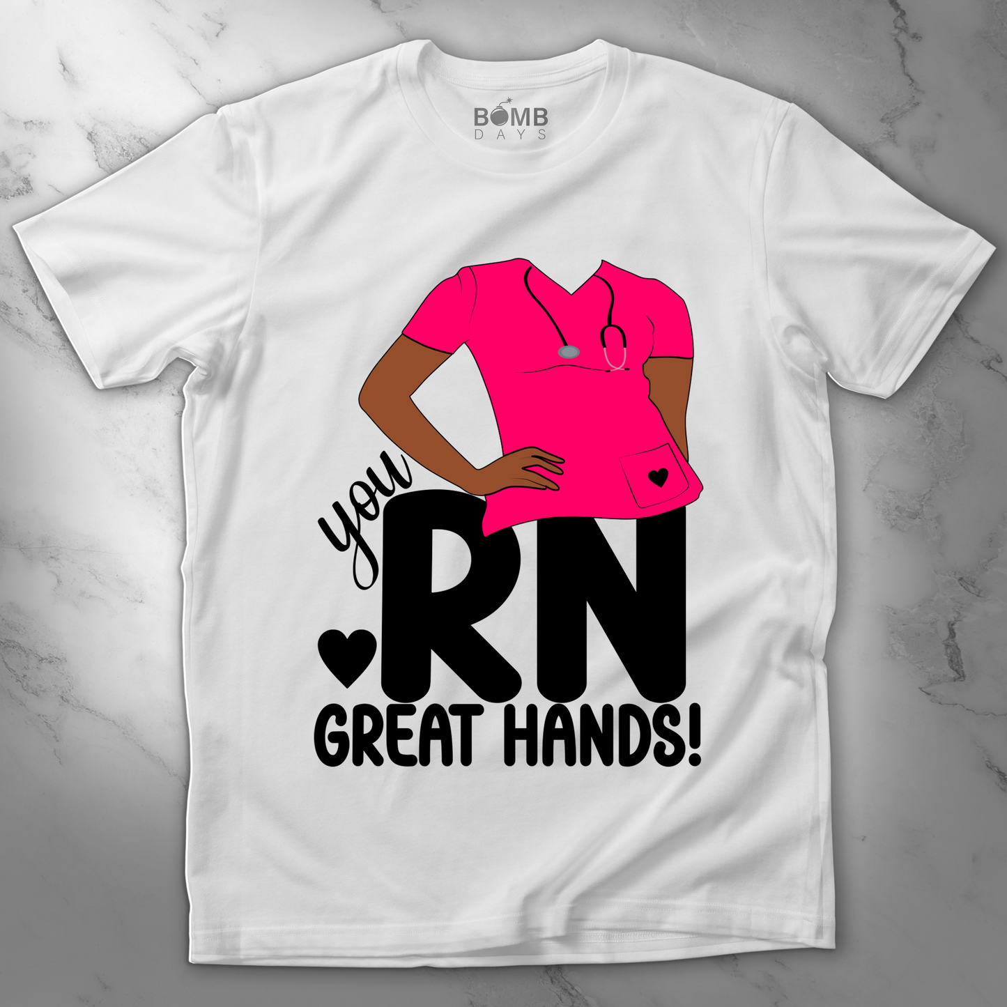 " You're N Good Hands" Registered Nurse Tshirts