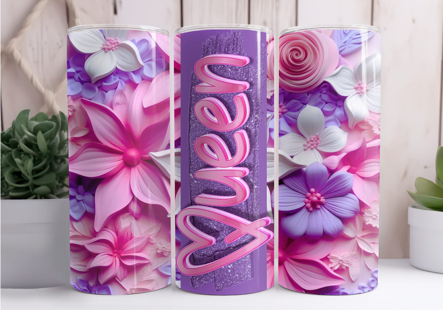 Queen 3D Tumbler