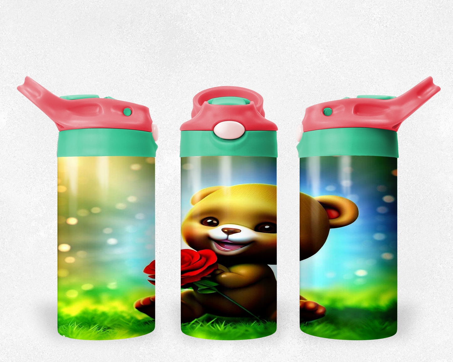 Teddy Bear Sippy Tumbler